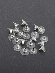 Lodie Silver Zatyczki (20 szt.) do kolczyków rozmiar: onesize. Szare kolczyki Lodie Silver, metalowe. Za 48.45 zł.