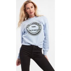 Bluza damska KARL LAGERFELD. Bluzy KARL LAGERFELD, m, bez wzorów, bez kaptura. W wyprzedaży za 656.67 zł.