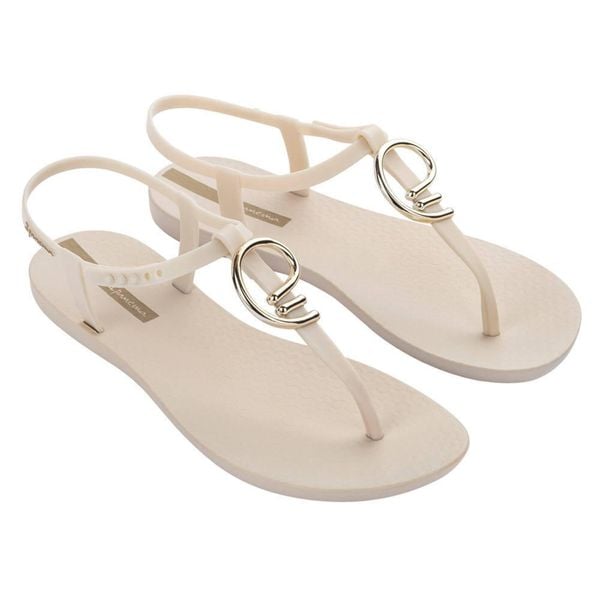 Sandały damskie Ipanema Class Stylish. Brązowe sandały Ipanema, bez wzorów, sportowe, bez obcasa, bez zapięcia. Za 129.00 zł.