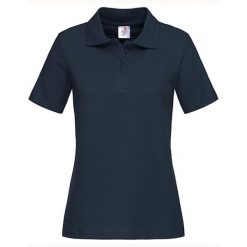 Klasyczna Koszulka Polo Damska. Niebieskie koszulki polo STEDMAN, xl, bez wzorów, bez kołnierzyka, bez ramiączek. Za 88.99 zł.