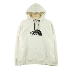 Second life - Damska bluza z kapturem TNF beżowa - Jak nowy. Brązowe bluzy The North Face, bez wzorów, z kapturem. Za 127.76 zł.