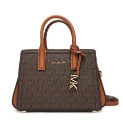 Torebka MICHAEL Michael Kors. Brązowe torebki klasyczne MICHAEL Michael Kors, bez wzorów, bez dodatków. Za 1,019.00 zł.