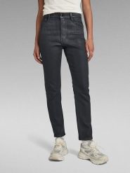 G-Star Dżinsy - Slim fit - w kolorze czarnym rozmiar: W29/L32. Czarne jeansy G-Star, l, z aplikacjami. Za 140.53 zł.