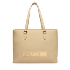 Torebka LOVE MOSCHINO. Brązowe shopper Love Moschino, bez wzorów, bez dodatków. Za 1,049.00 zł.