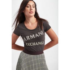T-shirt ARMANI EXCHANGE. T-shirty Armani Exchange, s, bez wzorów, bez kołnierzyka, bez ramiączek. W wyprzedaży za 131.97 zł.