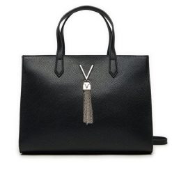 Torebka Valentino. Czarne torebki klasyczne Valentino, bez wzorów, bez dodatków. Za 319.99 zł.