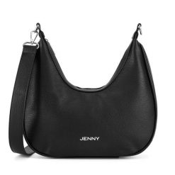 Torebka JENNY. Czarne listonoszki Jenny, bez wzorów, bez dodatków. Za 129.99 zł.