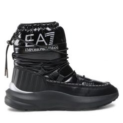 Śniegowce EA7 Emporio Armani. Czarne trapery i śniegowce EA7 Emporio Armani. Za 1,599.00 zł.