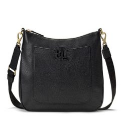 Torebka LAUREN RALPH LAUREN. Czarne listonoszki Lauren Ralph Lauren, bez wzorów, bez dodatków. Za 1,009.00 zł.