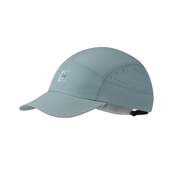 Czapka do biegania Buff Speed Cap. Niebieskie czapki Buff, bez wzorów, z materiału. Za 153.10 zł.
