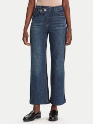 Desigual Jeansy Twist 25WWDD14 Granatowy Wide Leg. Niebieskie jeansy Desigual, xs, bez wzorów. Za 539.99 zł.