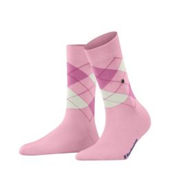 Skarpetki damskie Burlington Covent Garden. Czerwone skarpety Burlington, bez wzorów, z bawełny. Za 91.00 zł.