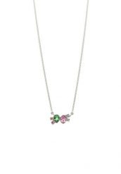 Elli Naszyjnik z kamieniem Damski Kryształami Szklanymi Różowy Jasnozielony Niebieski 925 Sterling 45 cm Naszyjniki 1 ct. Czerwone naszyjniki Elli, srebrne. Za 228.99 zł.