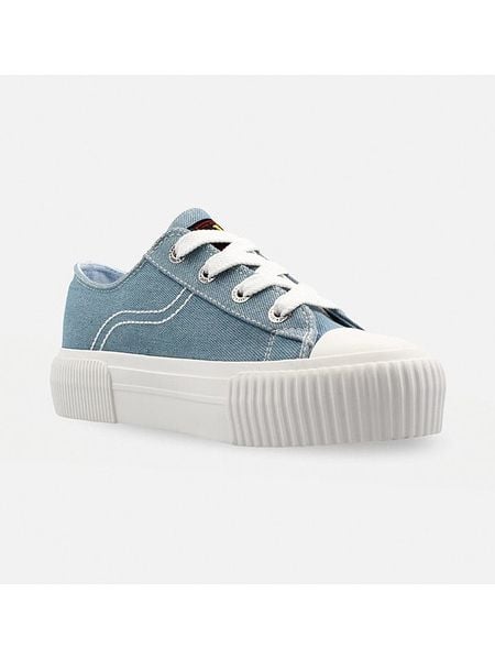Lee Sneakersy "Isla" w kolorze błękitnym rozmiar: 36. Niebieskie trampki Lee, bez wzorów, bez zapięcia. Za 89.88 zł.