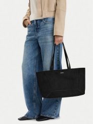 MEXX Torebka CEO-MEXX-L-003-10 Czarny. Czarne shopper Mexx, bez wzorów, z materiału, bez dodatków. Za 229.99 zł.