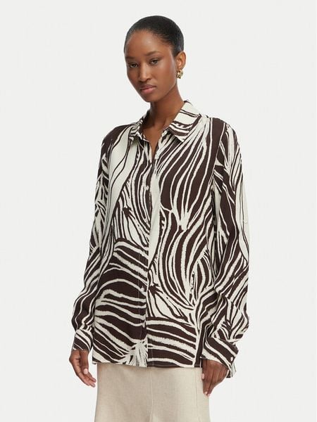 Guess Koszula W6GH52 W1975 Kolorowy Regular Fit. Koszule Guess, m, z aplikacjami, z wiskozy, bez kołnierzyka, bez ramiączek. Za 236.99 zł.