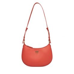 Torebka PINKO. Pomarańczowe torebki klasyczne Pinko, bez wzorów, bez dodatków. Za 799.99 zł.