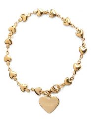 U.S. Polo Assn. Pozłacana bransoletka z zawieszką rozmiar: onesize. Żółte bransoletki U.S. Polo Assn., pozłacane. Za 100.52 zł.