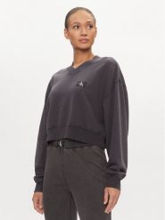 Calvin Klein Jeans Bluza J20J223079 Szary Relaxed Fit. Szare bluzy Calvin Klein Jeans, s, bez wzorów, z bawełny, bez kaptura. Za 219.99 zł.