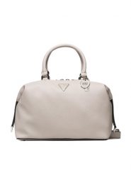Torebka Guess. Szare listonoszki Guess, z aplikacjami, bez dodatków. Za 249.99 zł.
