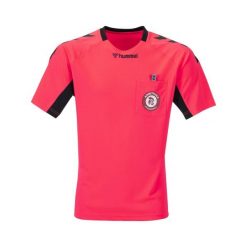 Koszulka Hummel FFHB Referee. Czerwone bluzki Hummel, m, bez wzorów, młodzieżowe, bez kołnierzyka, bez ramiączek. Za 188.00 zł.