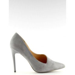 Szpilki asymetryczne szare C-11 Grey. Szare szpilki ButyModne, bez wzorów, z materiału, biznesowe, bez obcasa, na obcasie, bez zapięcia. Za 67.96 zł.