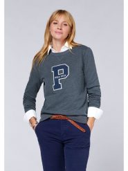 Polo Sylt Bluza w kolorze szarym rozmiar: XXL. Szare bluzy Polo Sylt, xxl, bez wzorów, z bawełny, bez kaptura. Za 112.95 zł.