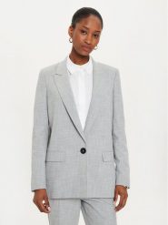 Marella Marynarka Ferrara 2423046031 Szary Regular Fit. Szare marynarki i żakiety Marella, bez wzorów, z syntetyku. Za 699.99 zł.