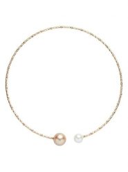 U.S. Polo Assn. Pozłacany naszyjnik z perłami syntetycznymi - Ø 13 cm rozmiar: onesize. Białe naszyjniki U.S. Polo Assn., z perłą, metalowe. Za 218.57 zł.