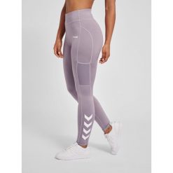Damskie legginsy mid-rise Hummel MT Chipo. Fioletowe legginsy Hummel, xs, bez wzorów. Za 158.00 zł.