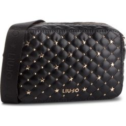 Torebka LIU JO - S Crossbody A19079 E0002 Nero 22222. Czarne listonoszki Liu Jo, bez wzorów, ze skóry ekologicznej, bez dodatków. W wyprzedaży za 299.00 zł.