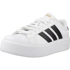 Buty ADIDAS STREETTALK BOLD Biały. Białe trekkingi Adidas, z syntetyku. Za 352.00 zł.