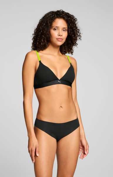 Puma figi damskie Invisible Cotton 2-pak Czarne. Czarne figi Puma, s, bez wzorów, z bawełny. Za 156.20 zł.
