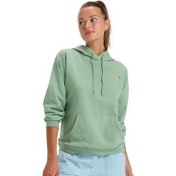 Bluza z kapturem dla Kobiety SATURDAZE. Zielone bluzy Roxy, bez wzorów, z bawełny, z kapturem. Za 194.20 zł.