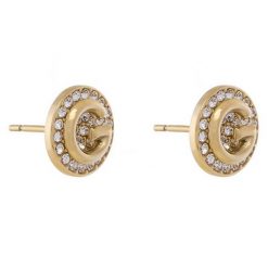 Kolczyki Guess. Żółte kolczyki Guess, złote. Za 199.99 zł.