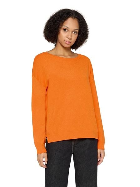 CARTOON Sweter w kolorze pomarańczowym rozmiar: 36. Pomarańczowe swetry Cartoon, bez wzorów, bez ramiączek. Za 129.95 zł.