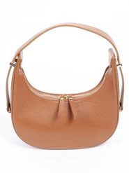 Florence Bags Skórzana torebka "Tim" w kolorze jasnobrązowym - 23 x 12 x 7,5 cm rozmiar: onesize. Brązowe torby na ramię Florence Bags, bez wzorów, z materiału, na ramię, bez dodatków. Za 173.99 zł.