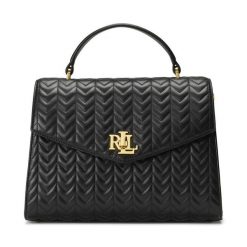 Torebka LAUREN RALPH LAUREN. Czarne torebki klasyczne Lauren Ralph Lauren, bez wzorów, bez dodatków. Za 1,279.00 zł.