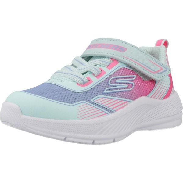 Buty SKECHERS MICROSPEC ADVANCE OASIS Niebieski. Niebieskie trekkingi Skechers, z syntetyku, trekkingowe. Za 138.99 zł.