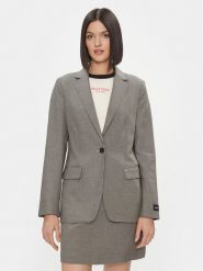 Tommy Hilfiger Marynarka WW0WW40496 Szary Regular Fit. Szare marynarki i żakiety TOMMY HILFIGER, bez wzorów, z syntetyku. Za 1,269.00 zł.