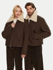 AMI Paris Kurtka przejściowa HJK060.WV0049 Brązowy Regular Fit. Brązowe kurtki AMI PARIS, xl, bez wzorów, z wełny, bez kaptura. Za 3,269.00 zł.