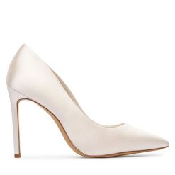 Szpilki Aldo. Białe szpilki Aldo, bez wzorów, bez obcasa, na szpilce, bez zapięcia. Za 379.99 zł.