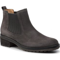 Botki GABOR - 91.610.19 Pepper. Szare botki Gabor, bez wzorów, z materiału, bez obcasa, bez zapięcia. W wyprzedaży za 339.00 zł.