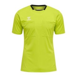 Hummel Koszulka sędziowska arbitra sędzia Referee Chevron Jersey. Zielone bluzki Hummel, l, bez wzorów, z jersey, sportowe, bez kołnierzyka, bez ramiączek. Za 109.00 zł.