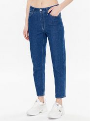 Calvin Klein Jeansy K20K205062 Granatowy Tapered Fit. Niebieskie jeansy Calvin Klein, bez wzorów. Za 339.99 zł.