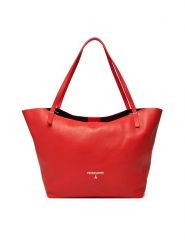 Patrizia Pepe Torebka 2B0130/L148 Pomarańczowy. Brązowe shopper Patrizia Pepe, bez wzorów, ze skóry, bez dodatków. Za 709.99 zł.