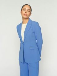MOS MOSH Marynarka - MMLeonora Miley Kobiety niebieski, 38. Niebieskie marynarki i żakiety Mos Mosh, bez wzorów, eleganckie. Za 649.95 zł.