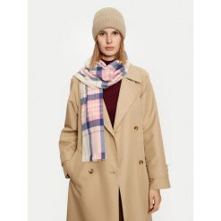 Zestaw szalik i czapka Pieces. Brązowe czapki Pieces, bez wzorów. Za 129.99 zł.