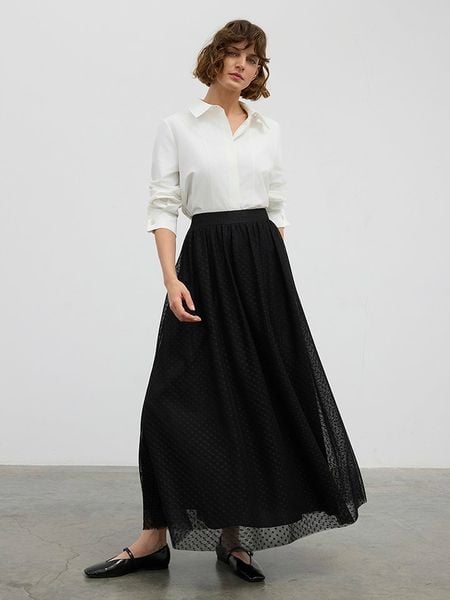 BGN Spódnica w kolorze czarnym rozmiar: 38. Czarne spódnice BGN, na co dzień, bez wzorów, z tiulu, maxi, proste. Za 100.52 zł.