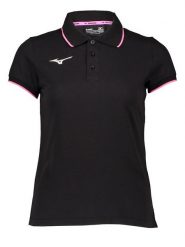 Mizuno Koszulka polo "Mizuno" w kolorze czarnym rozmiar: S. Czarne koszulki polo Mizuno, s, bez wzorów, bez kołnierzyka, bez ramiączek. Za 83.95 zł.
